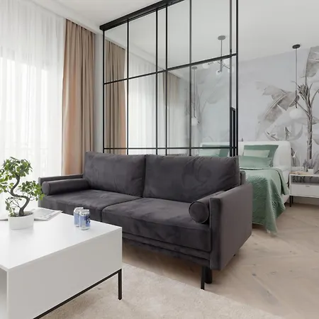 Art Deco Mokotow With Parking & Gym By Renters Prestige Apartment